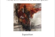 Carton Invitation Exposition aux Fonds d’art moderne et contemporain de Montluçon